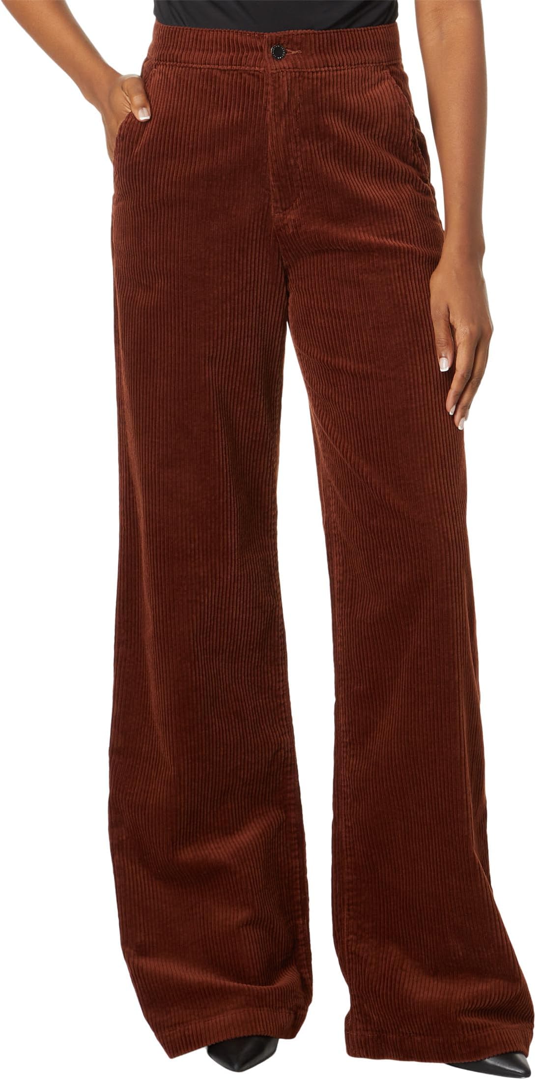 

Брюки AG Jeans Tailored Deven High-Waisted Wide Leg, цвет Spiced Maple