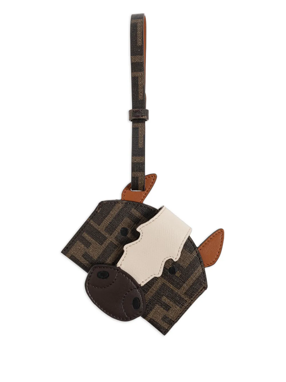 

Кошелек best friends forever с монограммой FENDI, коричневый