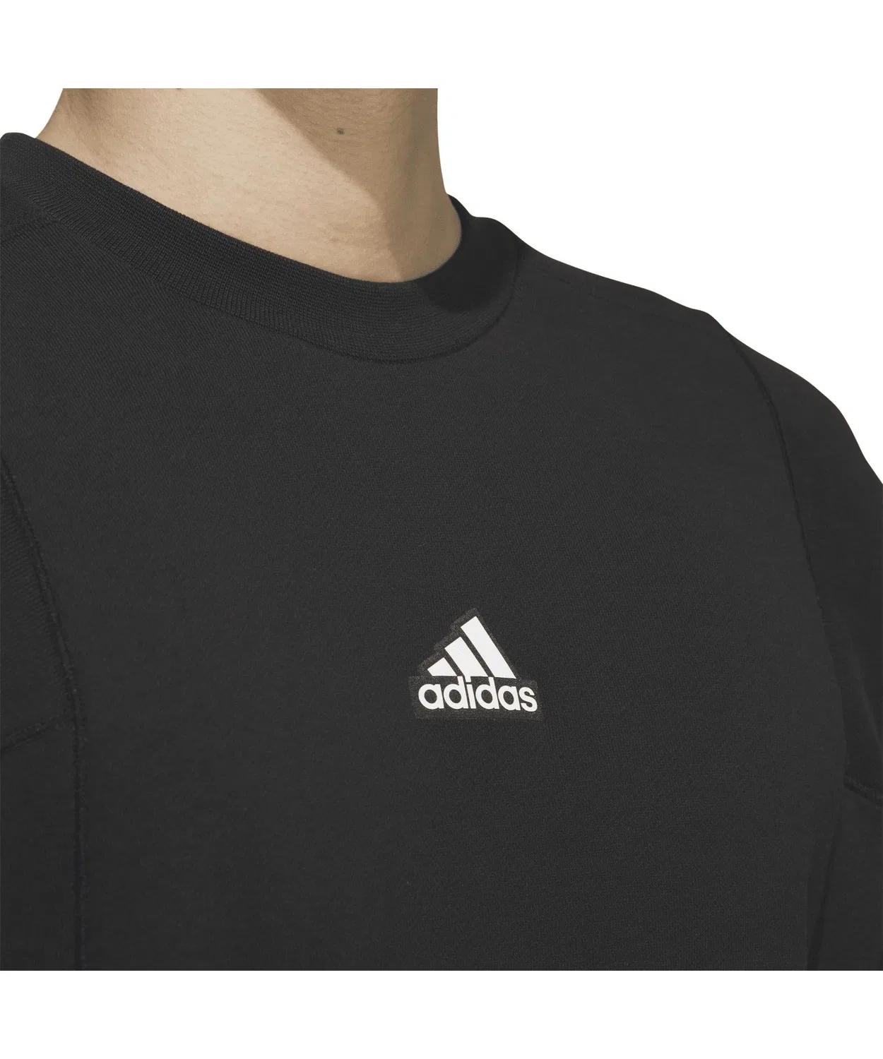 Свитшот adidas Wording Pack Loose Fit French Terry, светло-зелёный — фото 4