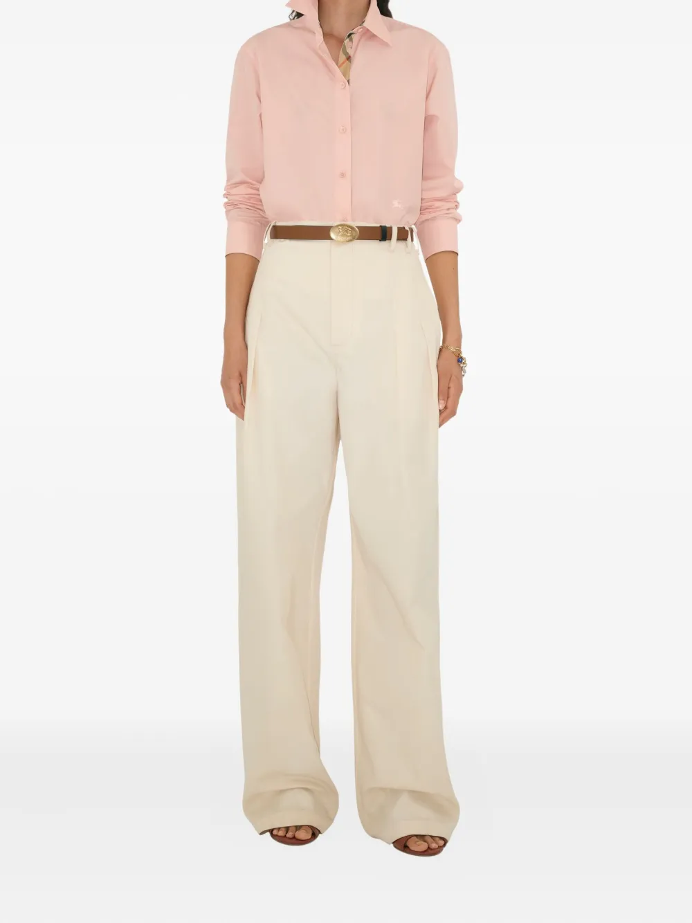 

Двусторонний ремень Burberry, черный