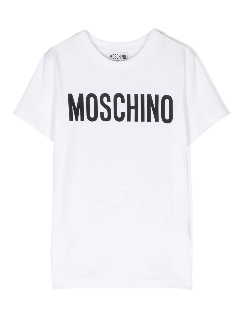 

Футболка с логотипом Moschino Kids, белый