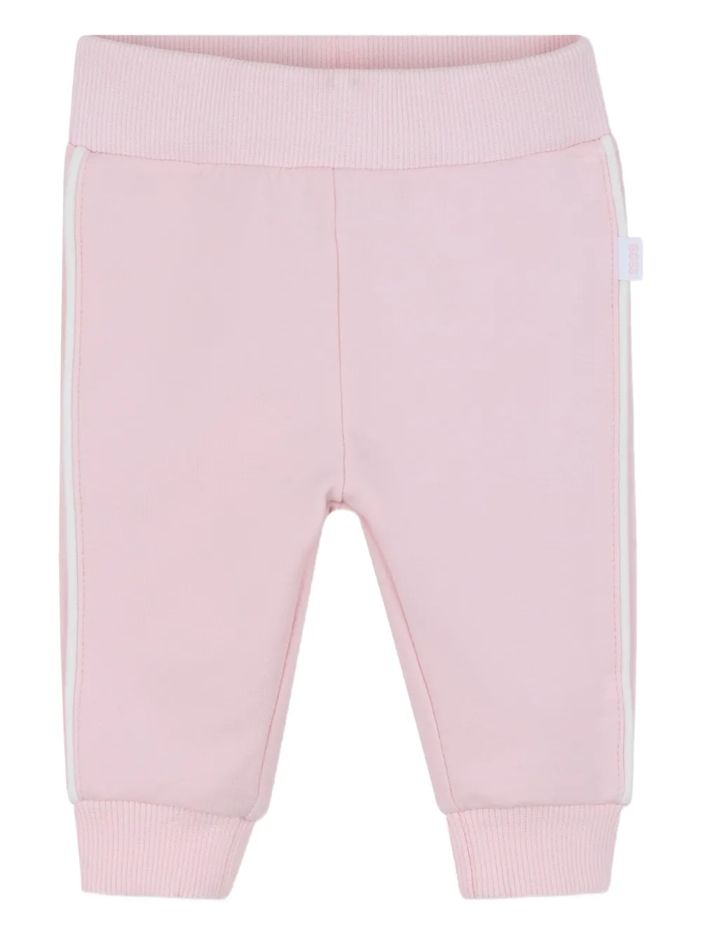 Спортивный костюм с логотипом BOSS Kidswear, розовый — фото 3