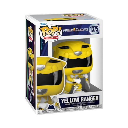 

Funko POP! Телевидение, коллекционная фигурка, Могучие рейнджеры, Желтый рейнджер