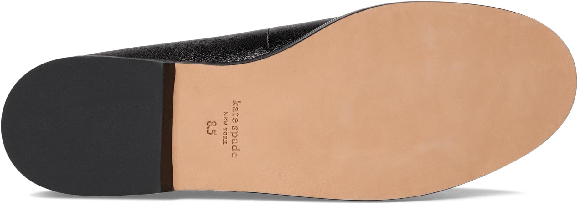 Лоферы Kate Spade New York Women's Deco Bow Pebbled Leather Loafers, Black — фото 3