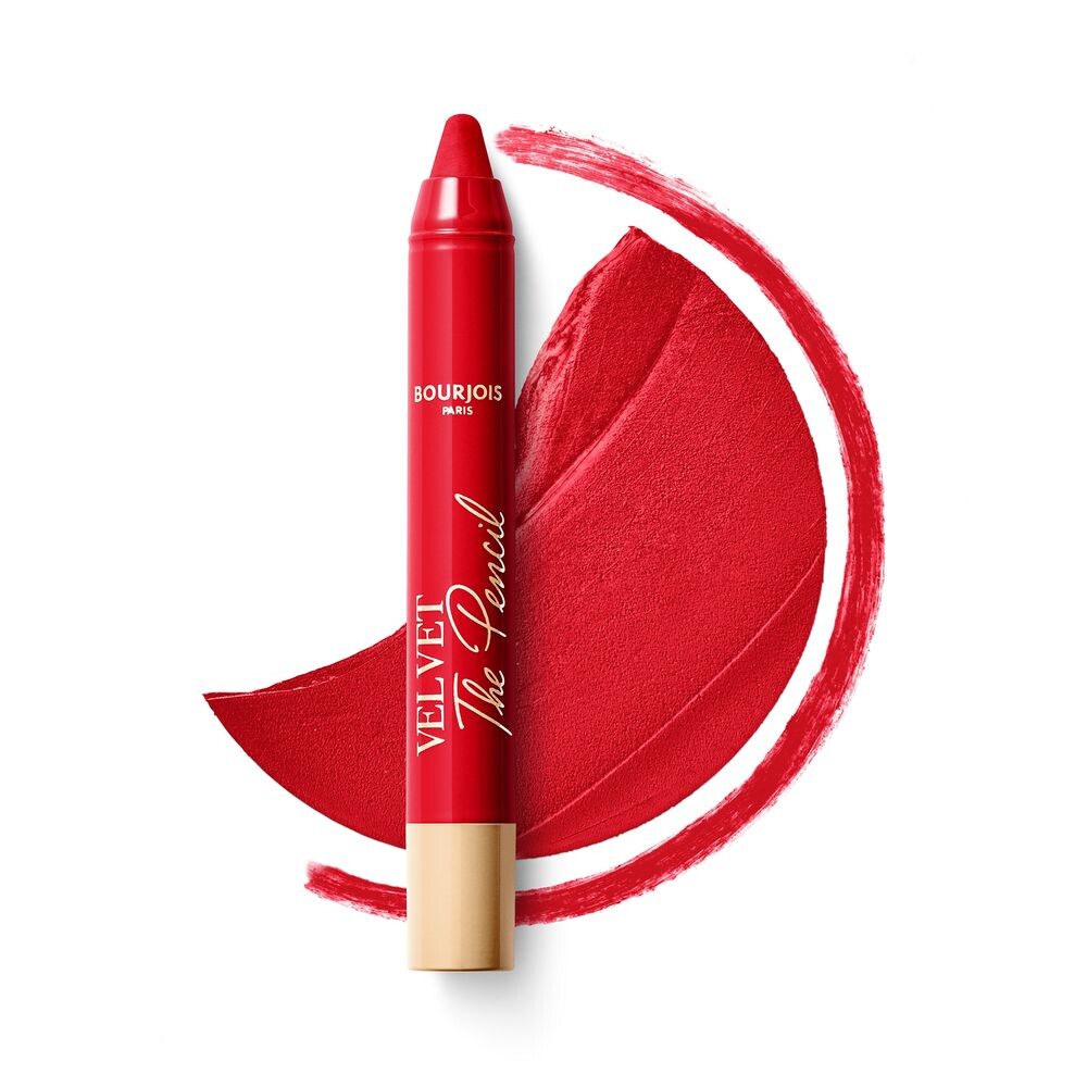 Губная помада Velvet the pencil Bourjois, 1,8 г, 07-rouge es carmin — фото 3