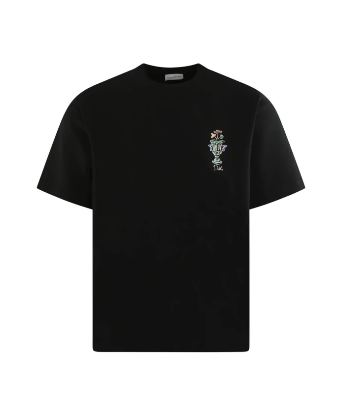 

Футболка с изображением вазы, черная Drole De Monsieur, черный