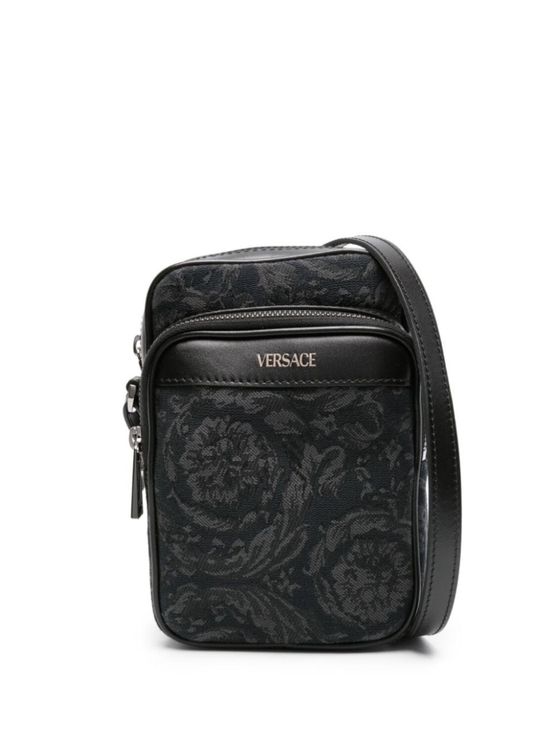 

Versace сумка через плечо Barocco Athena, черный