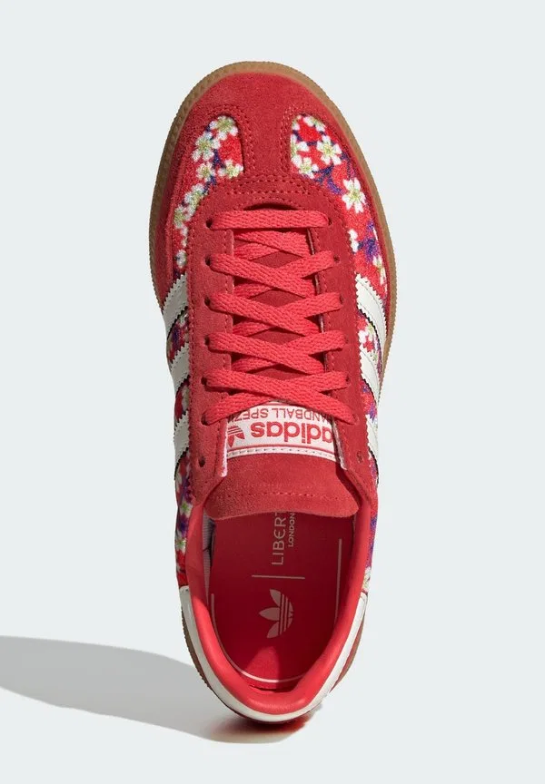 Кроссовки liberty london Adidas Originals, Red/Off White/Semi Lucid Red — фото 3