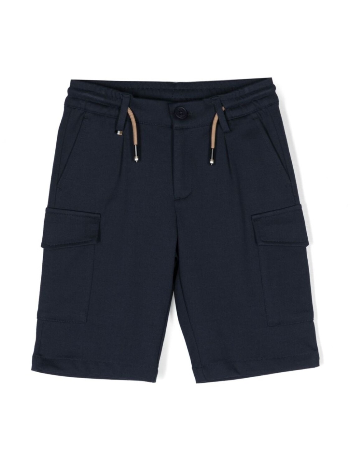 

BOSS Kidswear шорты с эластичным поясом, синий