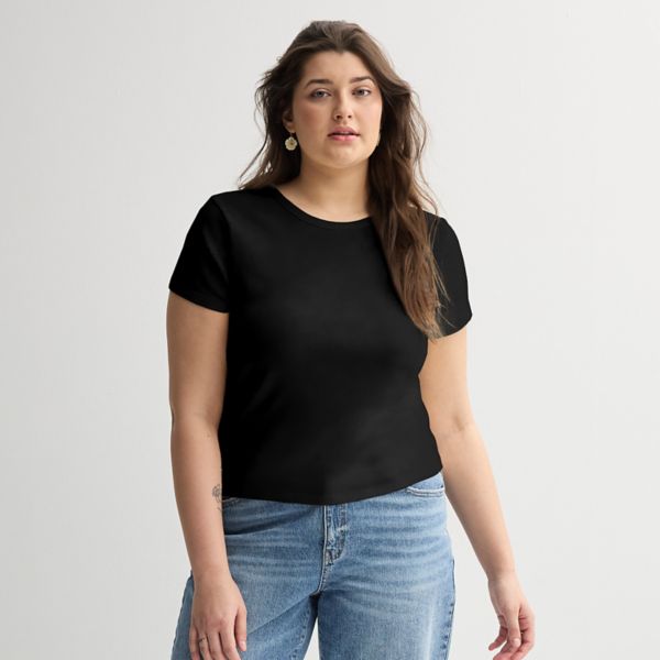 

Футболка Juniors plus size slim fit для малышей So, черный