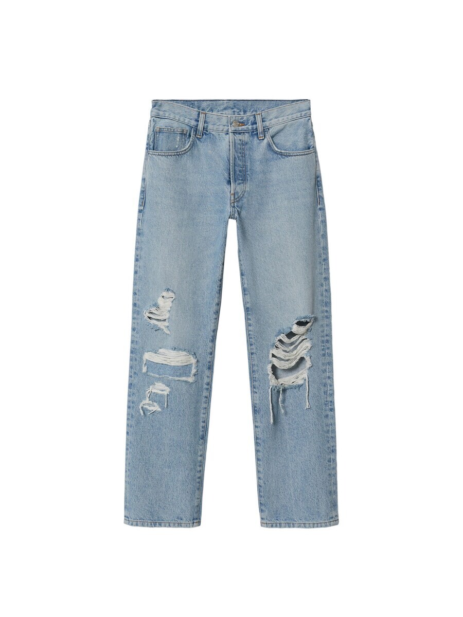 

Джинсы MANGO Regular Jeans Shantal, синий деним