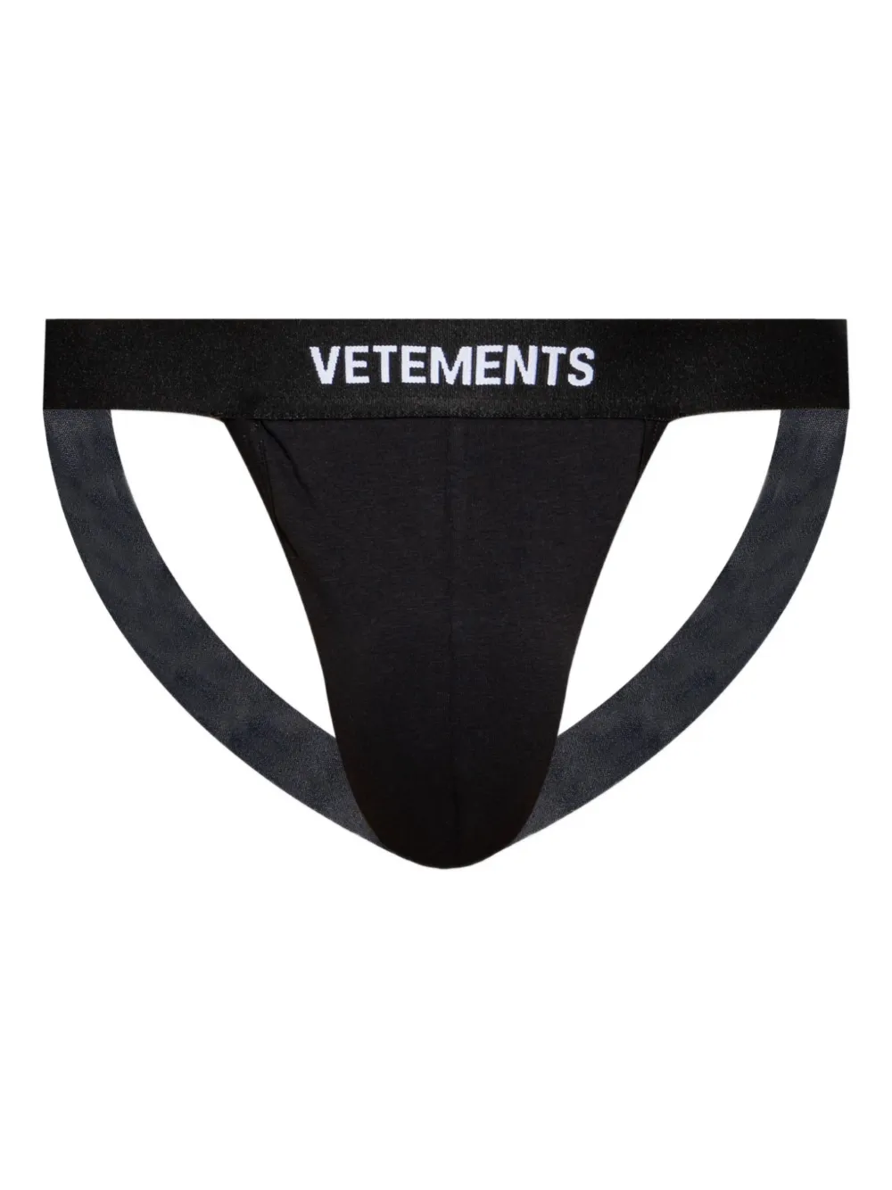 

Трусы-джоки с логотипом VETEMENTS, черный