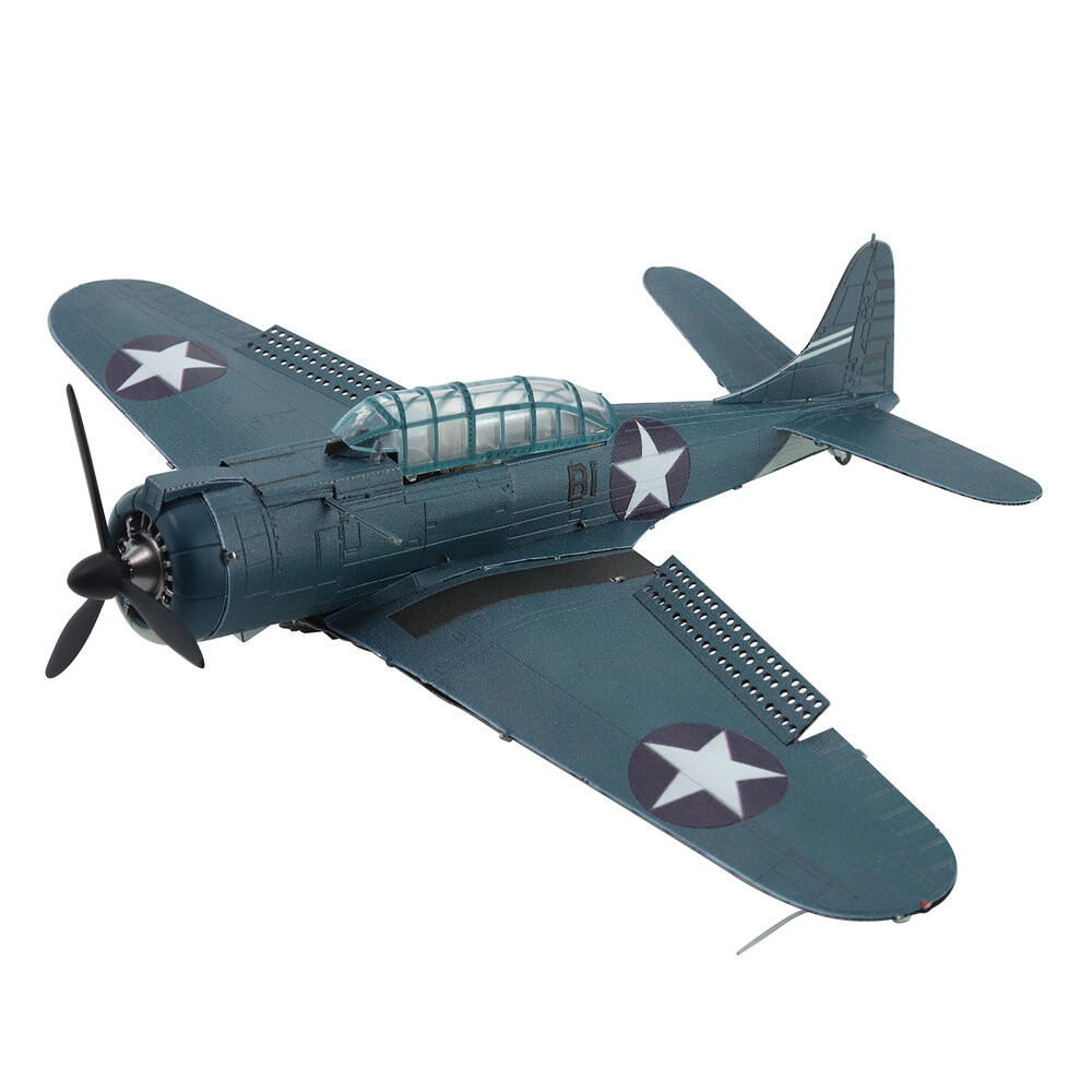 

3D-модель Piececool Metal Puzzle - Самолет-бомбардировщик SBD Dauntless