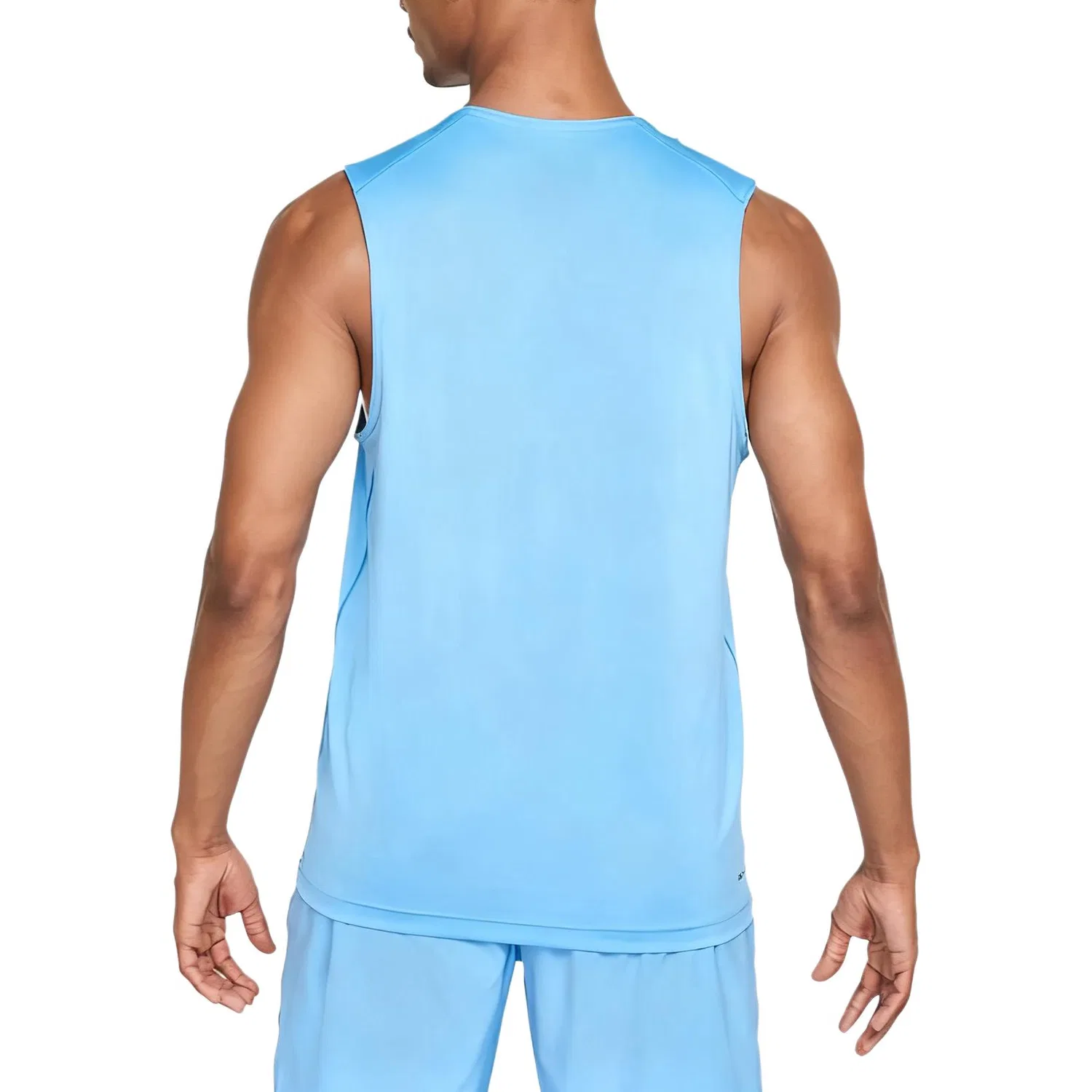 Топ-танк Nike Dri-FIT READY синий — фото 3