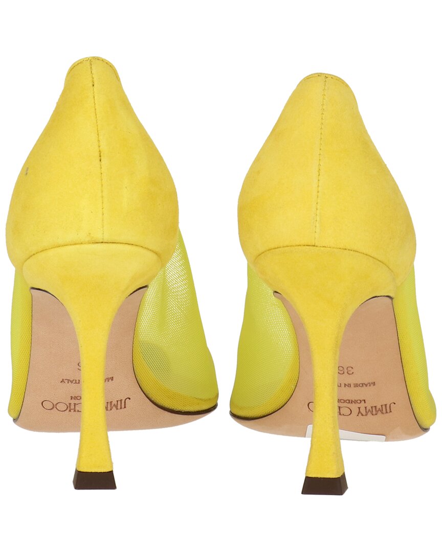 Туфли на каблуке Nicole 90 Mesh от Jimmy Choo, мультиколор — фото 2