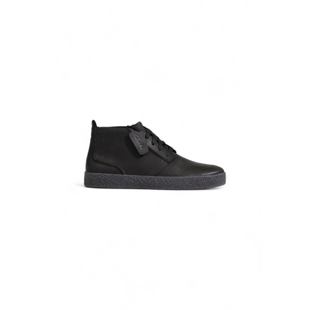 

Черные замшевые ботинки Clarks