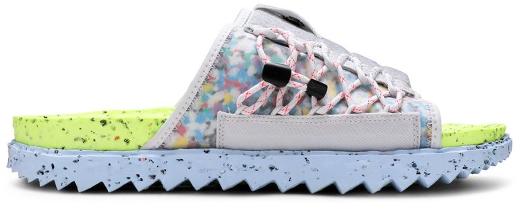 

Шлепанцы Nike Asuna Crater Slide 'Volt', серый