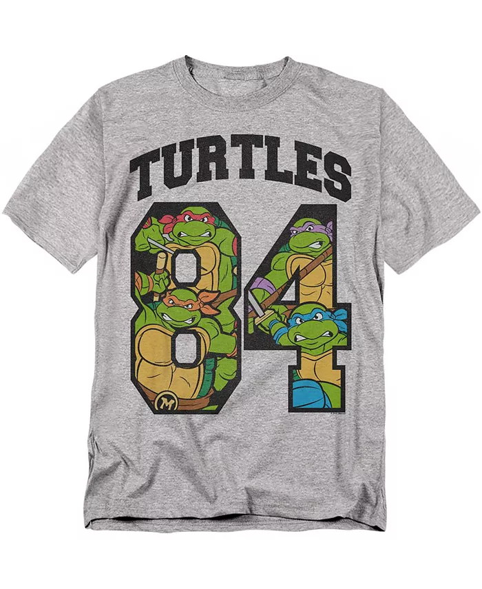 

Мужская футболка TMNT Turtles 84 Teenage Mutant Ninja Turtles, серый