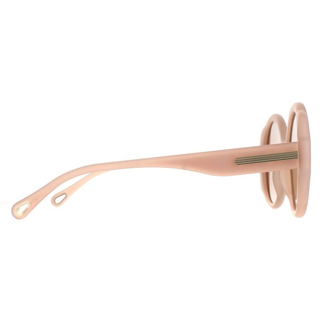 Chloe Round Ladies матовый телесный коричневый ch0120s Chloé, розовый — фото 4