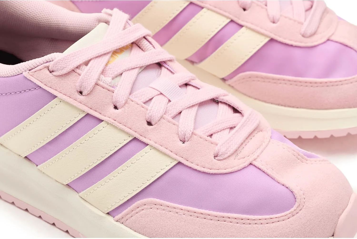 Adidas детские кроссовки Unisex Run 70s 2.0, сиреневый/белый/розовый — фото 2