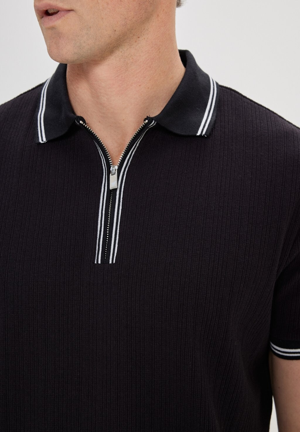 

Рубашка поло STANDARD FIT AC&CO / ALTINYILDIZ CLASSICS, черный