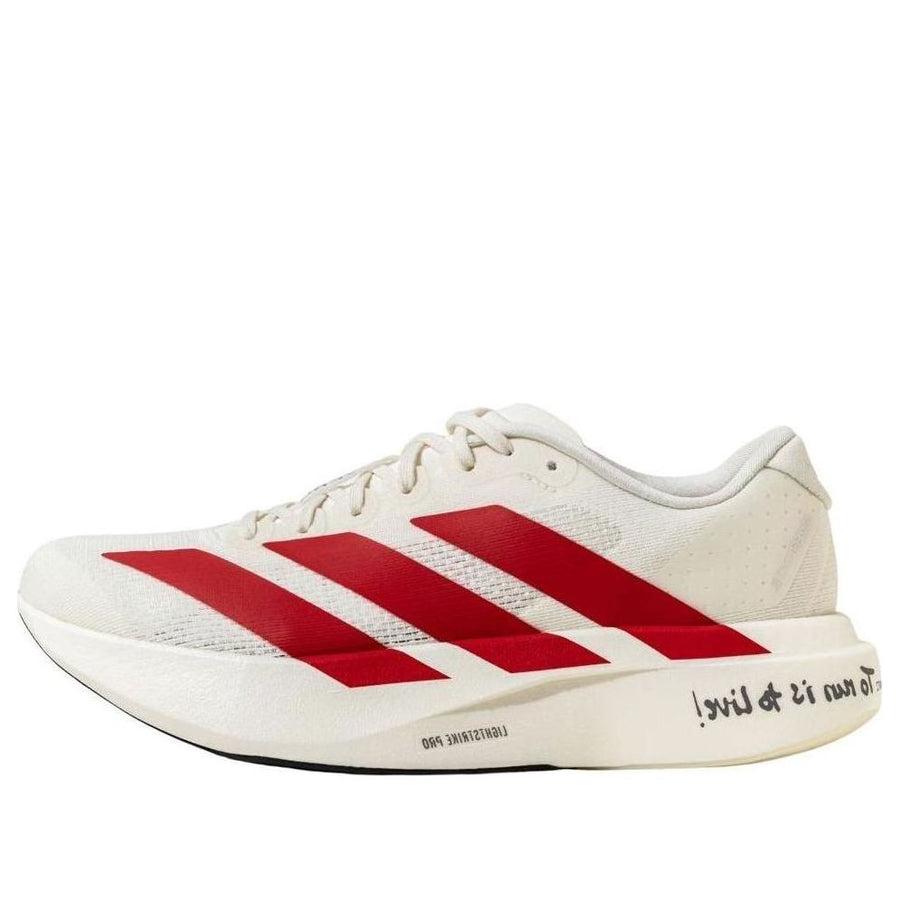 

Кроссовки adidas Adizero Evo SL 'White Red', белый