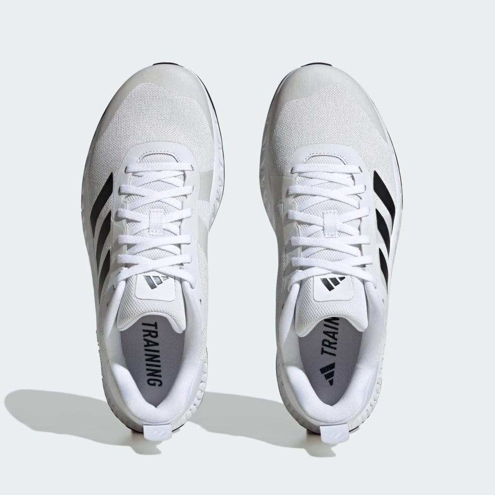 Тренировочные кроссовки Adidas Everyset для взрослых (унисекс), белый/черный/серый — фото 4