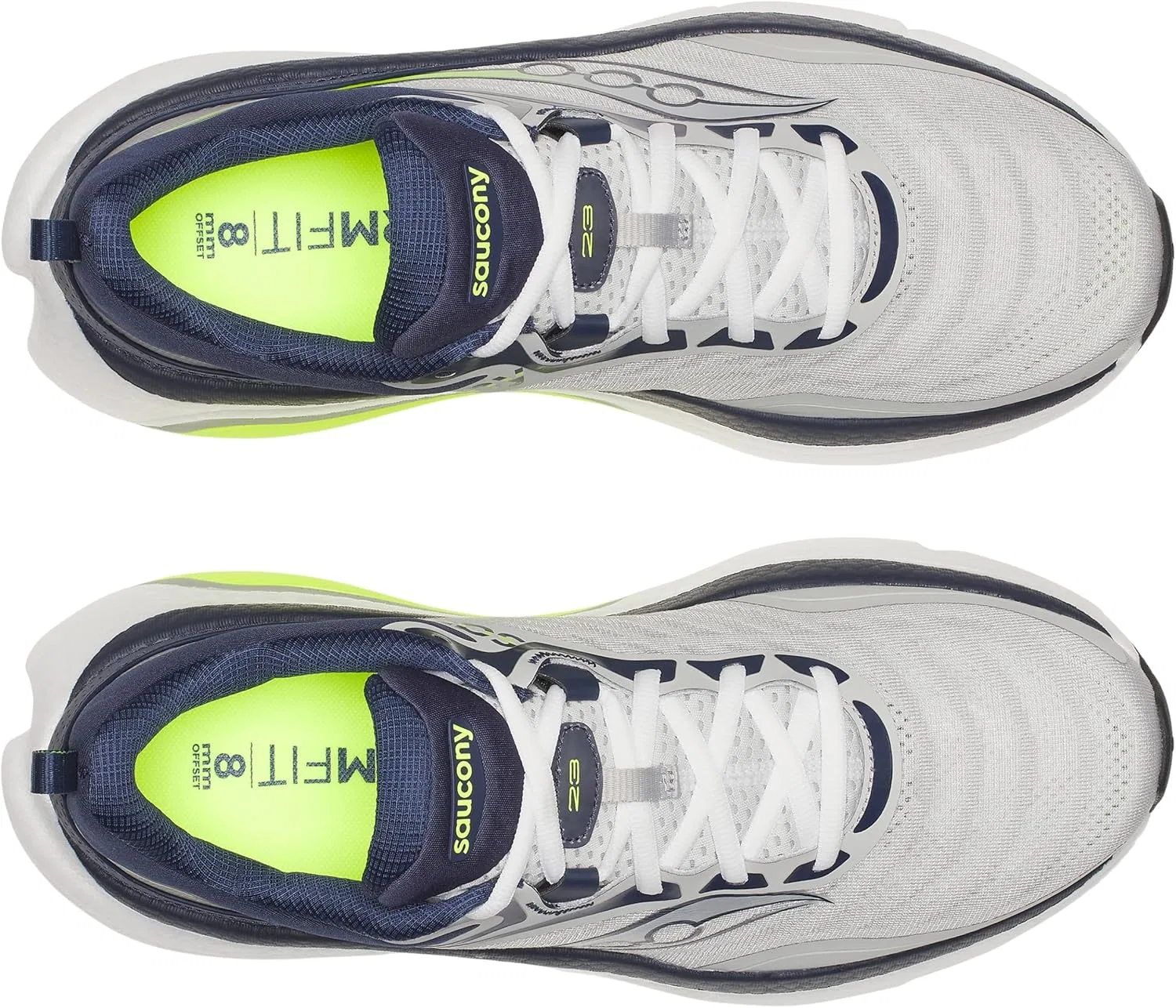 Мужские кроссовки Saucony Omni St 23, Mist Navy — фото 4