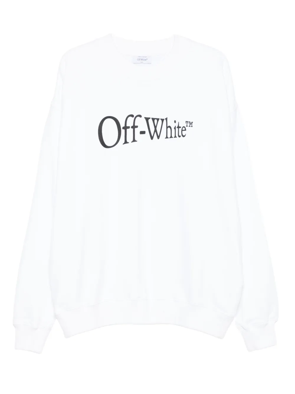 

Свитшот с логотипом Off-White, белый