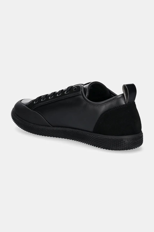 Кожаные кроссовки LOW TOP LACE UP Calvin Klein, черный — фото 3
