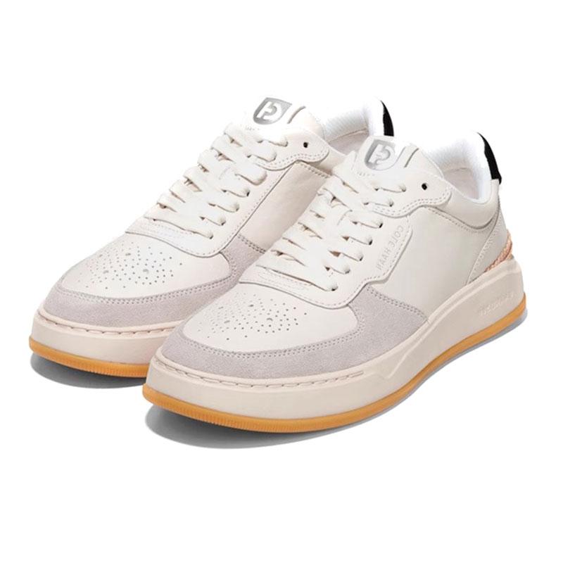 COLE HAAN Скользоустойчивые износостойкие легкие низкие скейтерские кроссовки мужские Beige Box, цвет Beige Box — фото 4