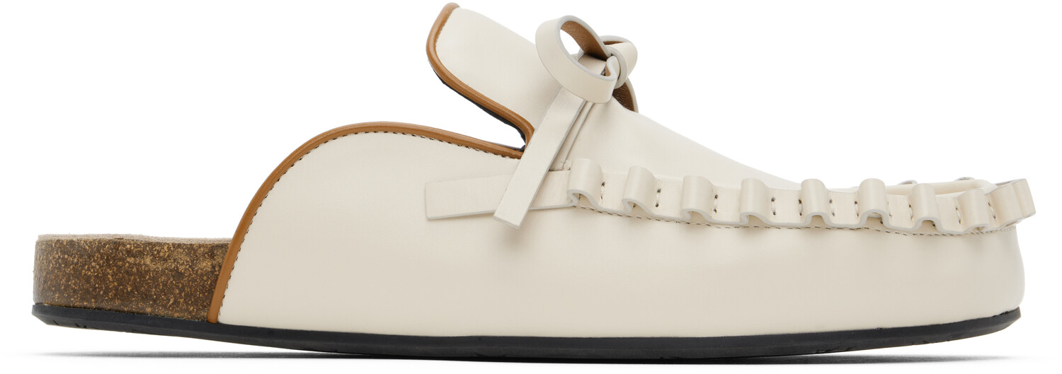 

Туфли-лоферы Off-White с оборками JW Anderson