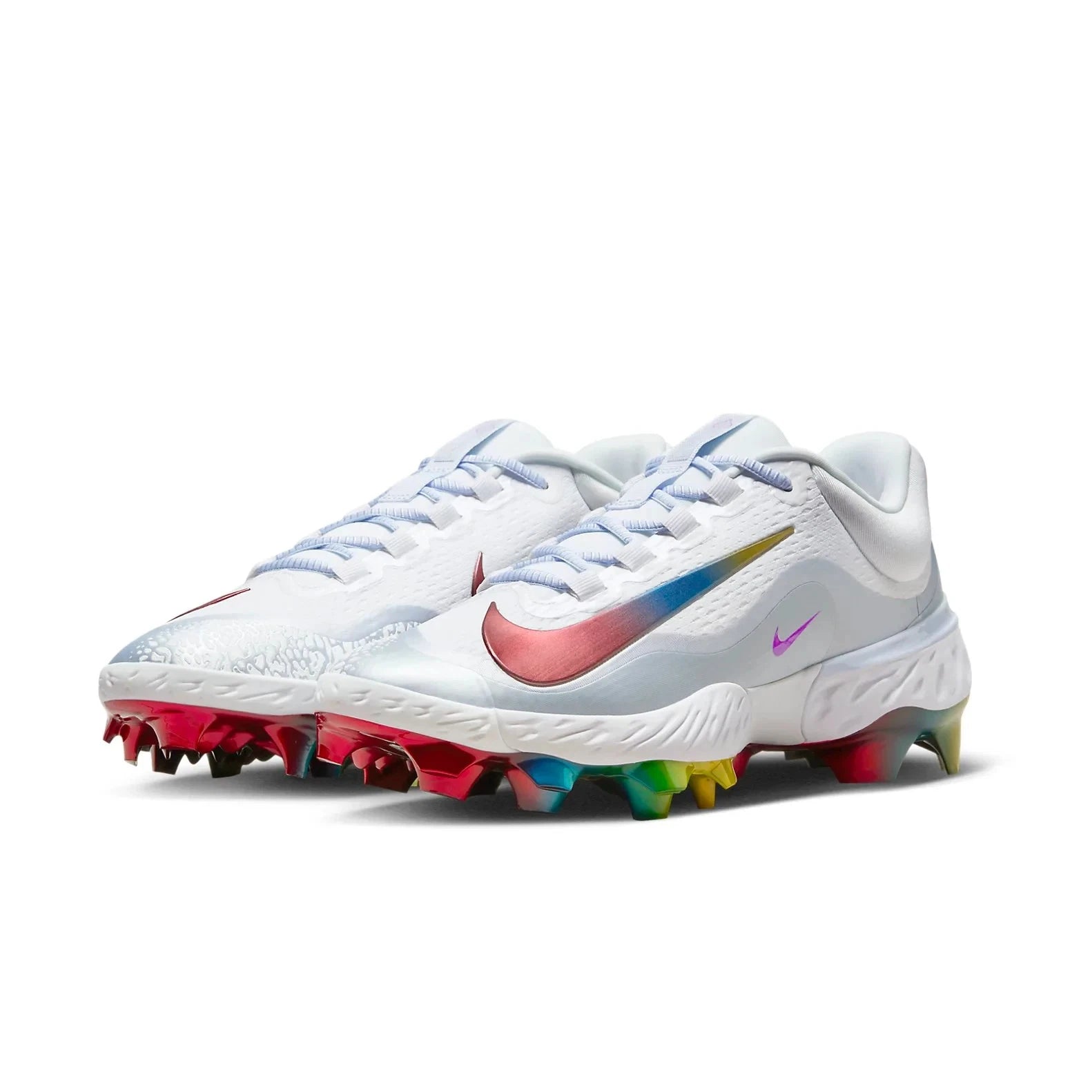 

Мужские бейсбольные бутсы Nike Alpha Huarache Elite 4 Low MCS FQ7724-106 белого цвета NIN812