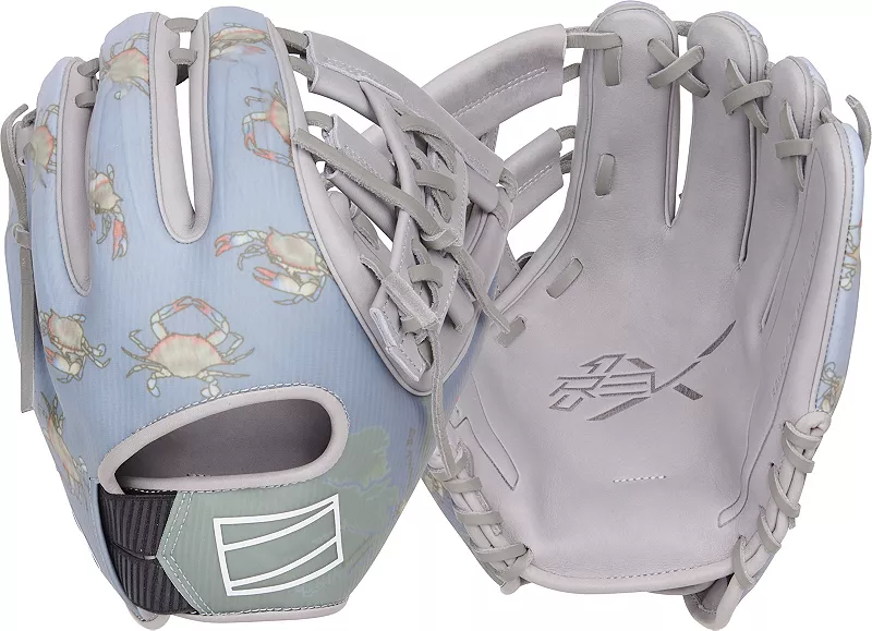 

Перчатки Rawlings Chesapeake серии REV1X 11,5 дюймов, 2024 г, серый/синий