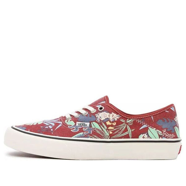 

Кроссовки hawaiian jungle authentic sf 'red white' Vans, красный