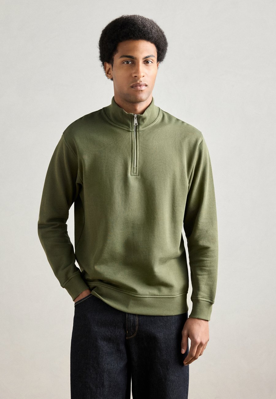 

Толстовка Marc O'Polo DENIM TROYER ZIP RELAXED FIT, Dark Moss/Green