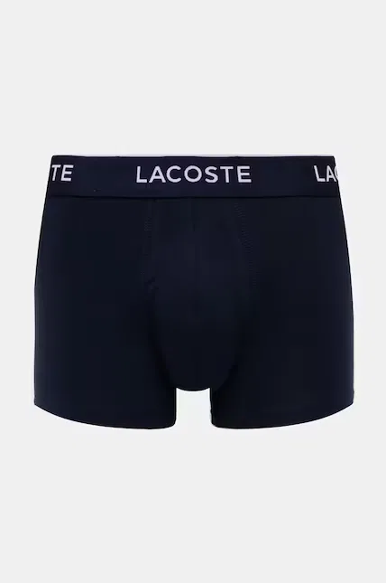 Боксеры мужские Lacoste, набор 3 шт, синий — фото 4