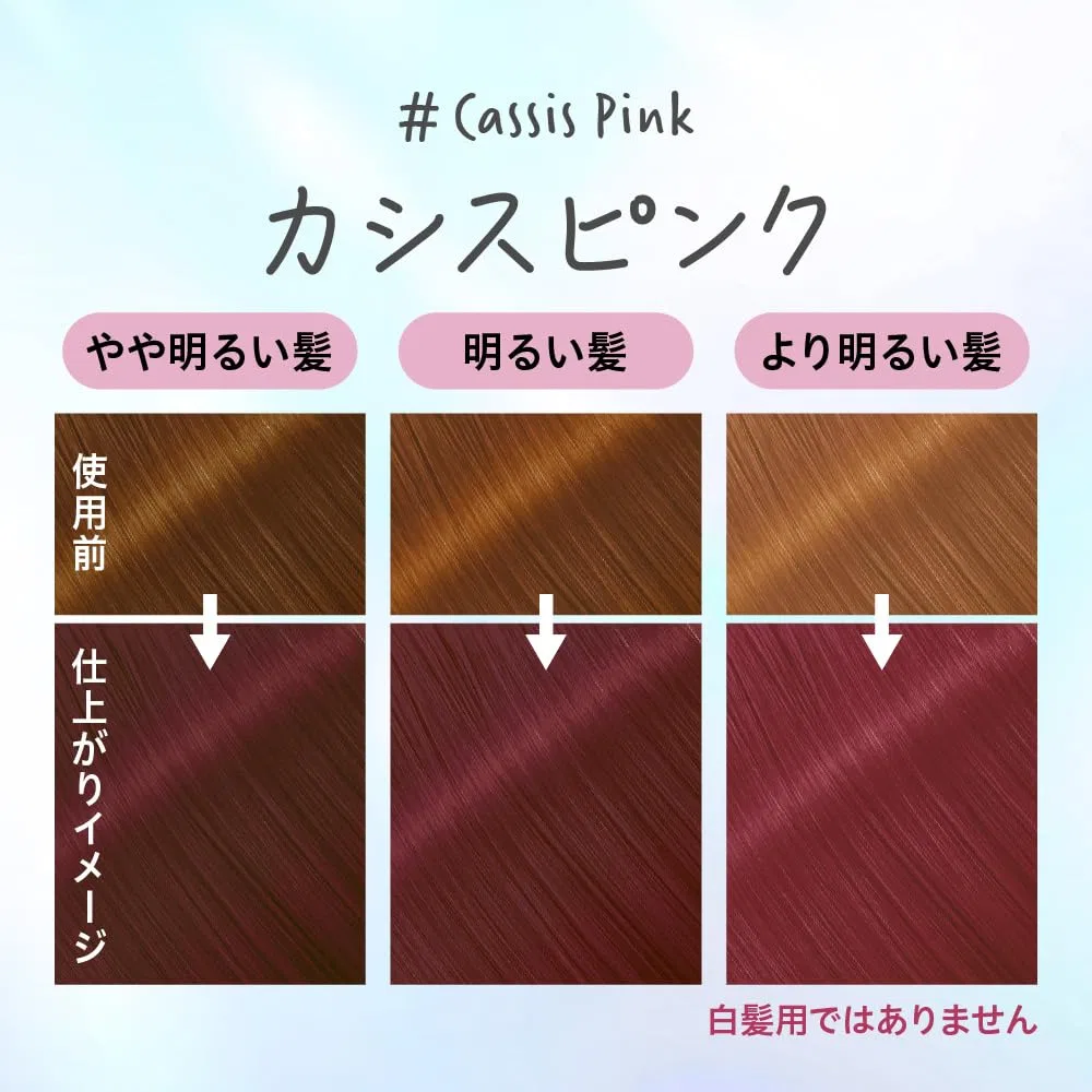 Гель-краска для волос Liese Kao Tint Cassis Pink 191 мл Liese — фото 4