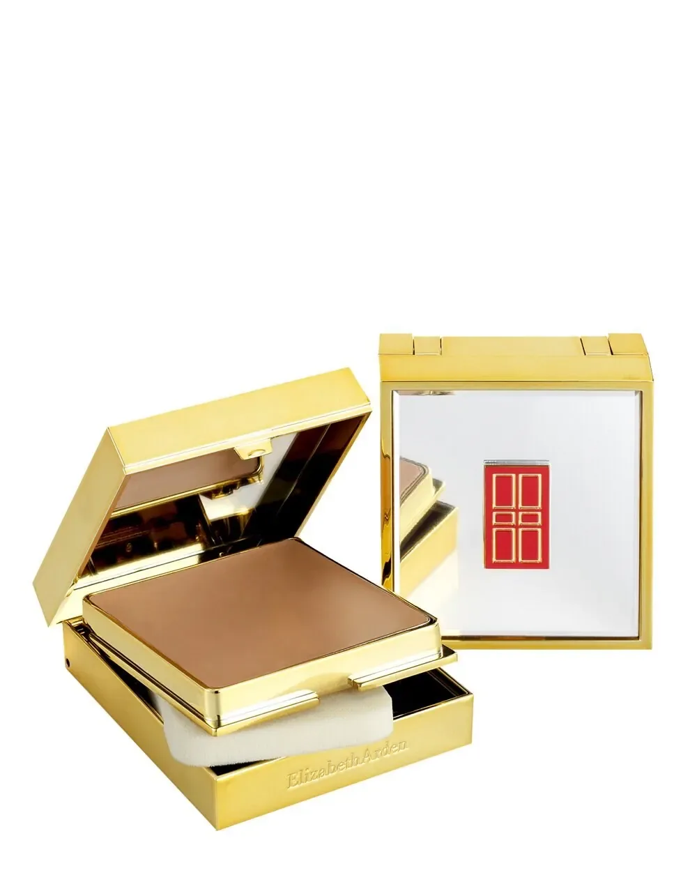 Компактная пудра Flawless Finish Sponge-On кремовый макияж E. Arden Elizabeth Arden, Perfect Beige — фото 2