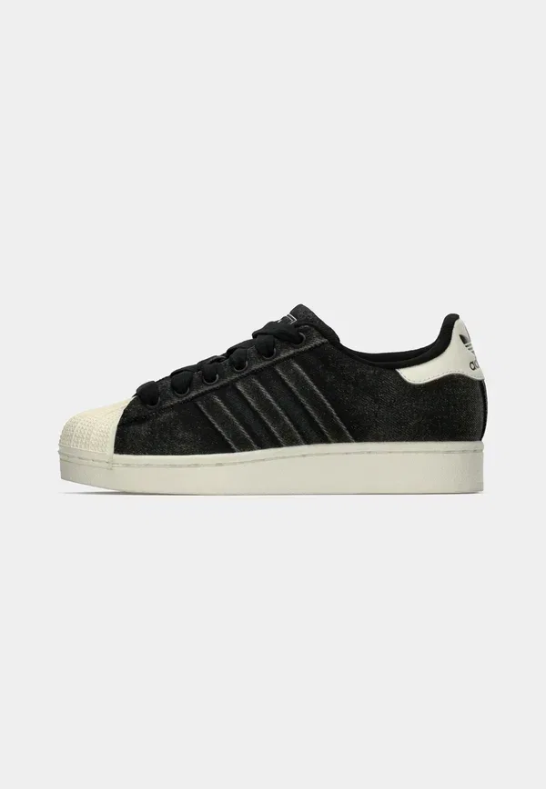 Кроссовки для скейтбординга Adidas Originals Superstar II, черный с белым — фото 2