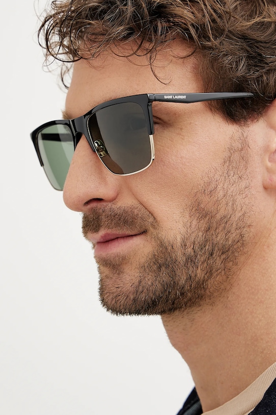 

Солнцезащитные очки Saint Laurent, черный