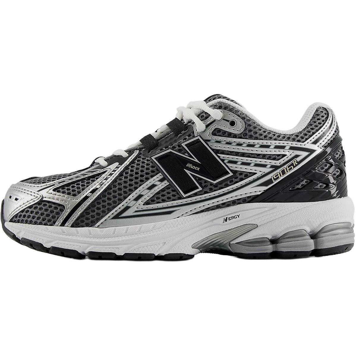 

New Balance 1906 устойчивые к истиранию низкие детские беговые кроссовки silver/black