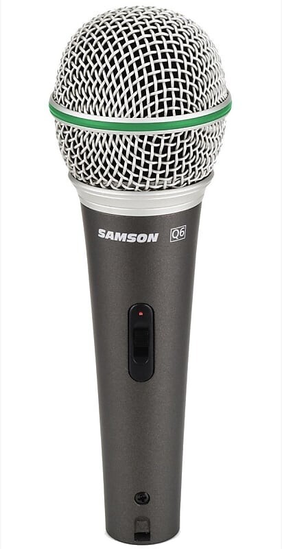 

Динамический микрофон Samson Q6 Handheld Supercardioid Dynamic Microphone