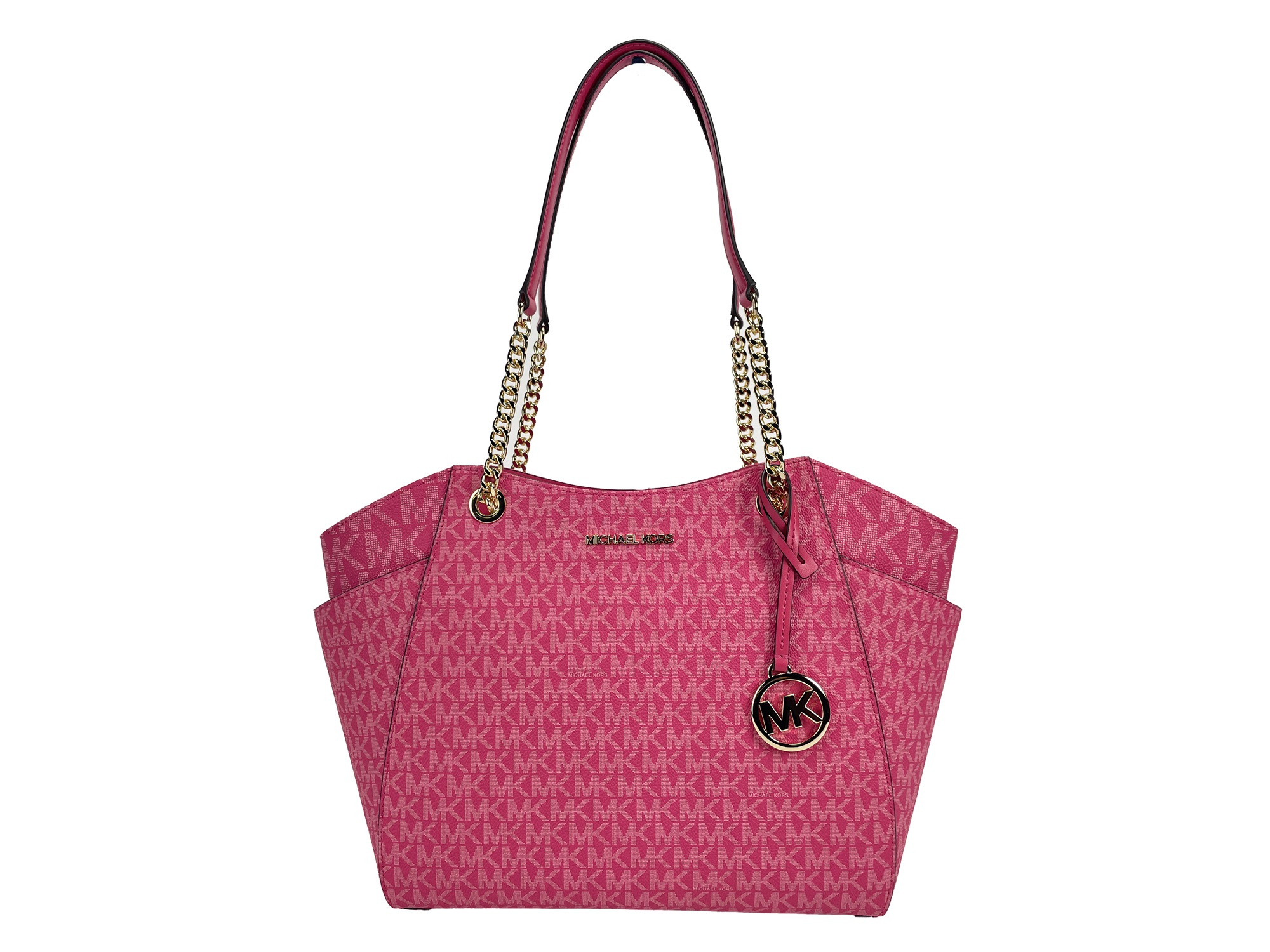 

Jet Set Большая цепочка Электрический розовый сумка через плечо Michael Kors