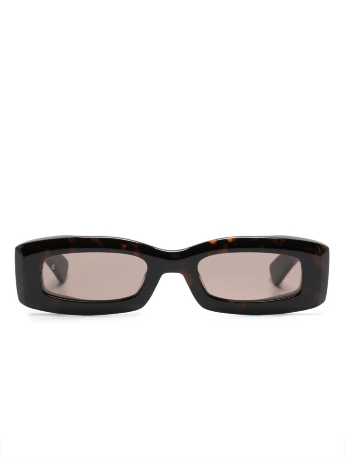 

Etudes солнцезащитные очки Echange в прямоугольной оправе, коричневый