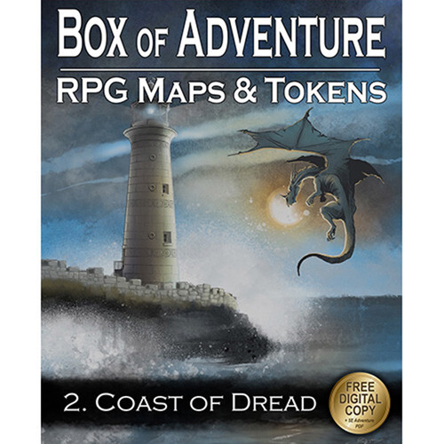 

Ролевая игра Loke Battlemats Box of Adventure: Coast of Dread