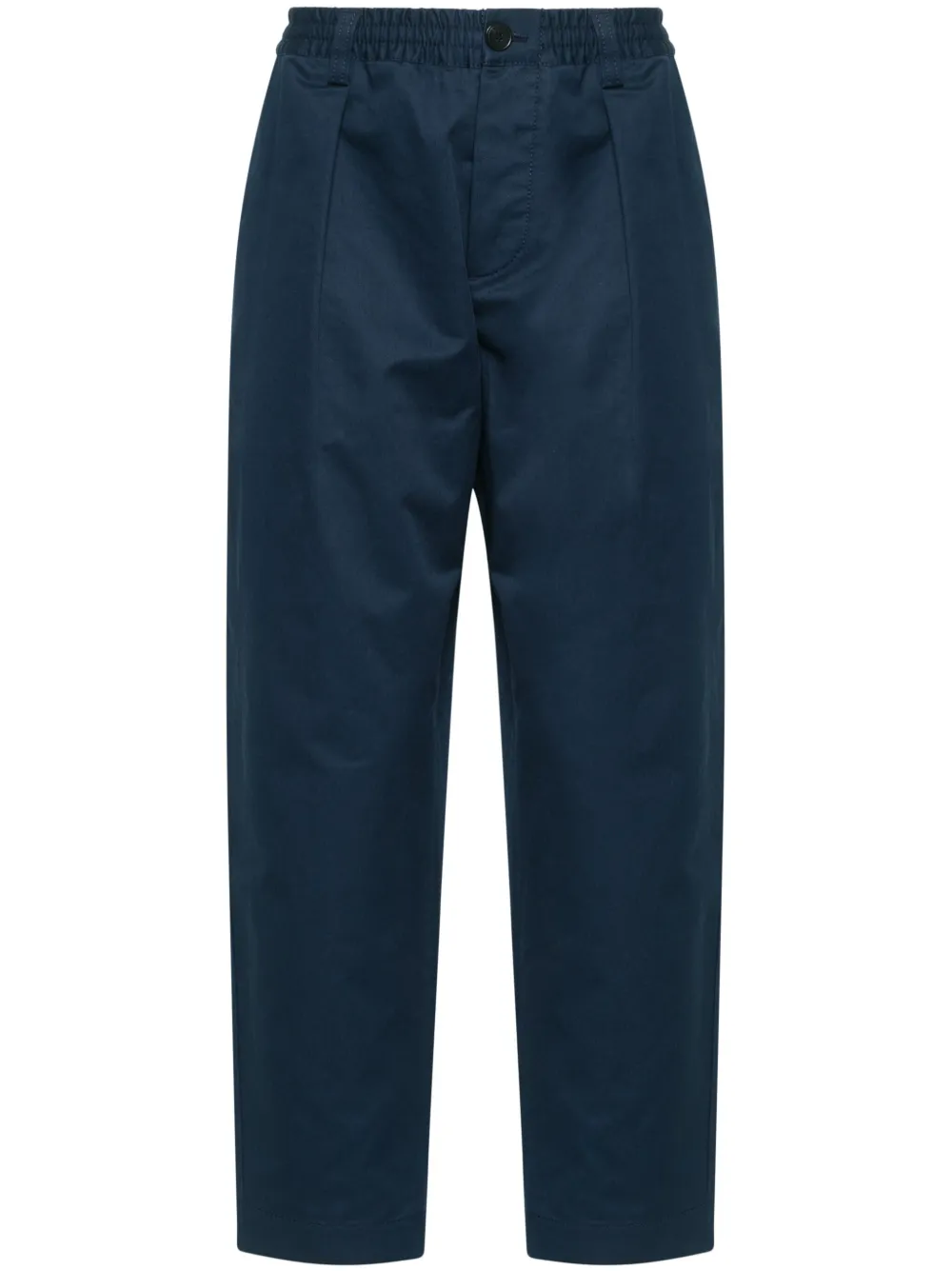 

Зауженные брюки карго из габардина Marni, синий