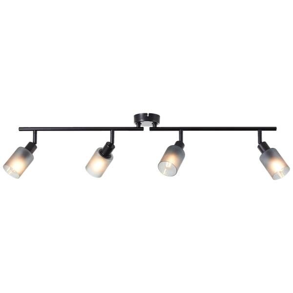 

Потолочный светильник LIGHTBOX 12151811295 1 цвет schwarz/rauchglas