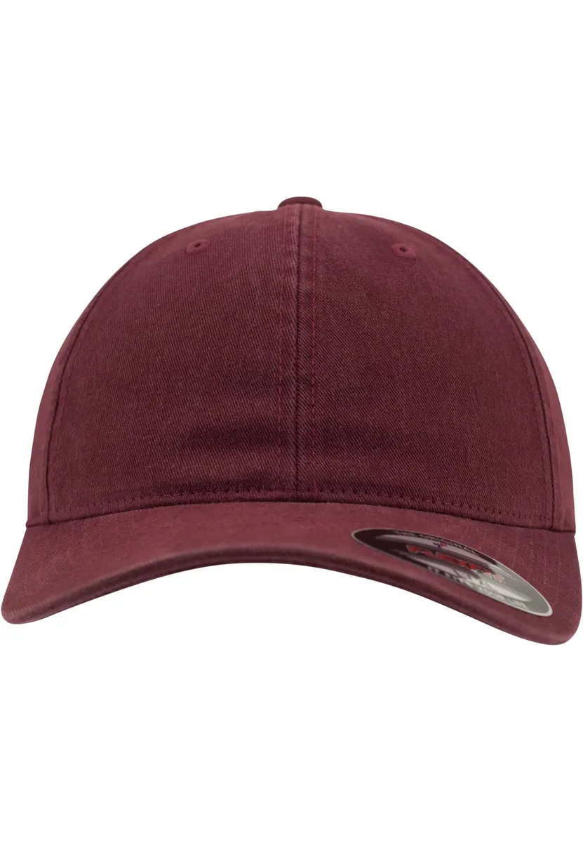 

Flexfit Flex Cap " Flexfit Unisex Flexfit Garment Washed Cotton Dad Hat ", бордовый