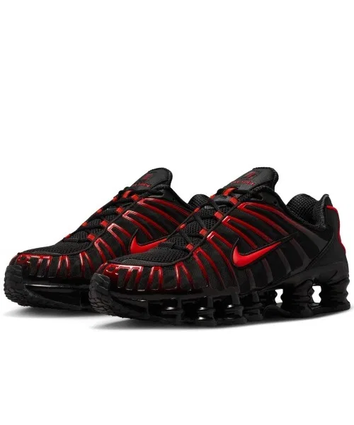 Мужские кроссовки NIKE Shox TL чёрные